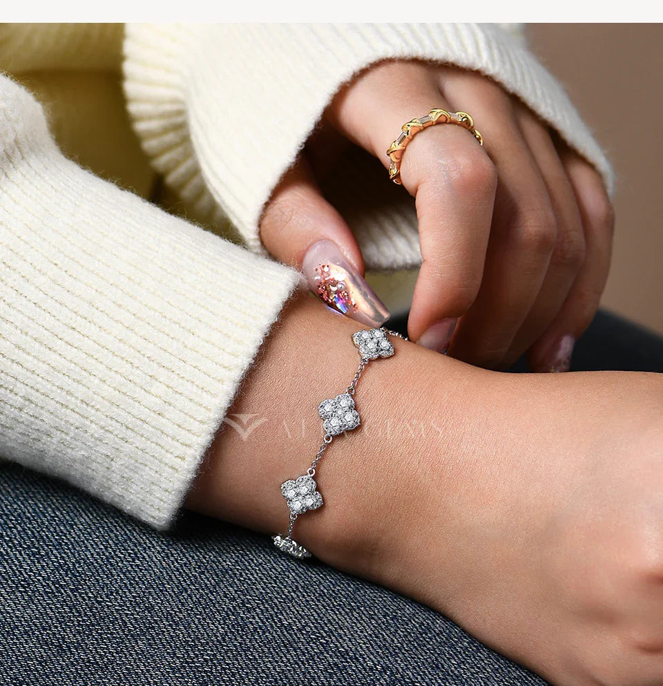 Exquisite Moissanit-Armband - Erschwinglicher Luxus & Brillanz | Shop Nory
