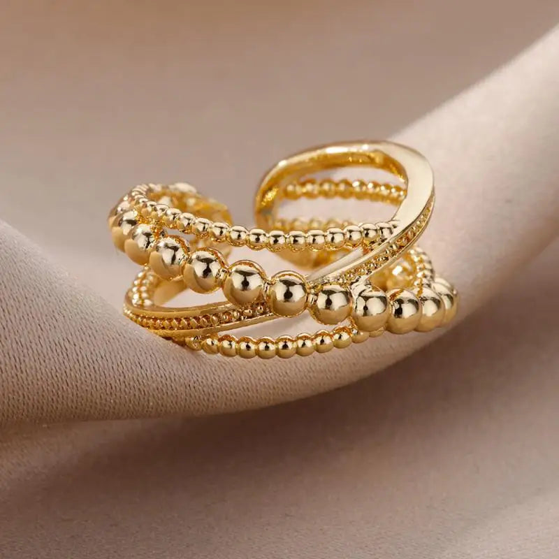 Edelstahl Herzring für Frauen Shop Nory