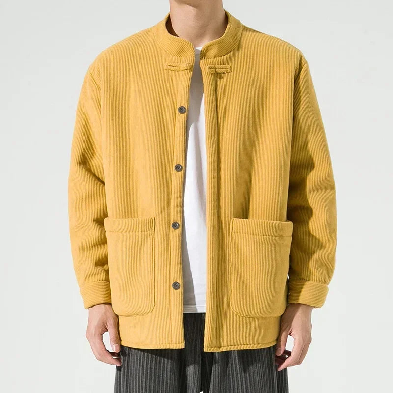 Herren-Cordjacke mit Großen Taschen - Boaz