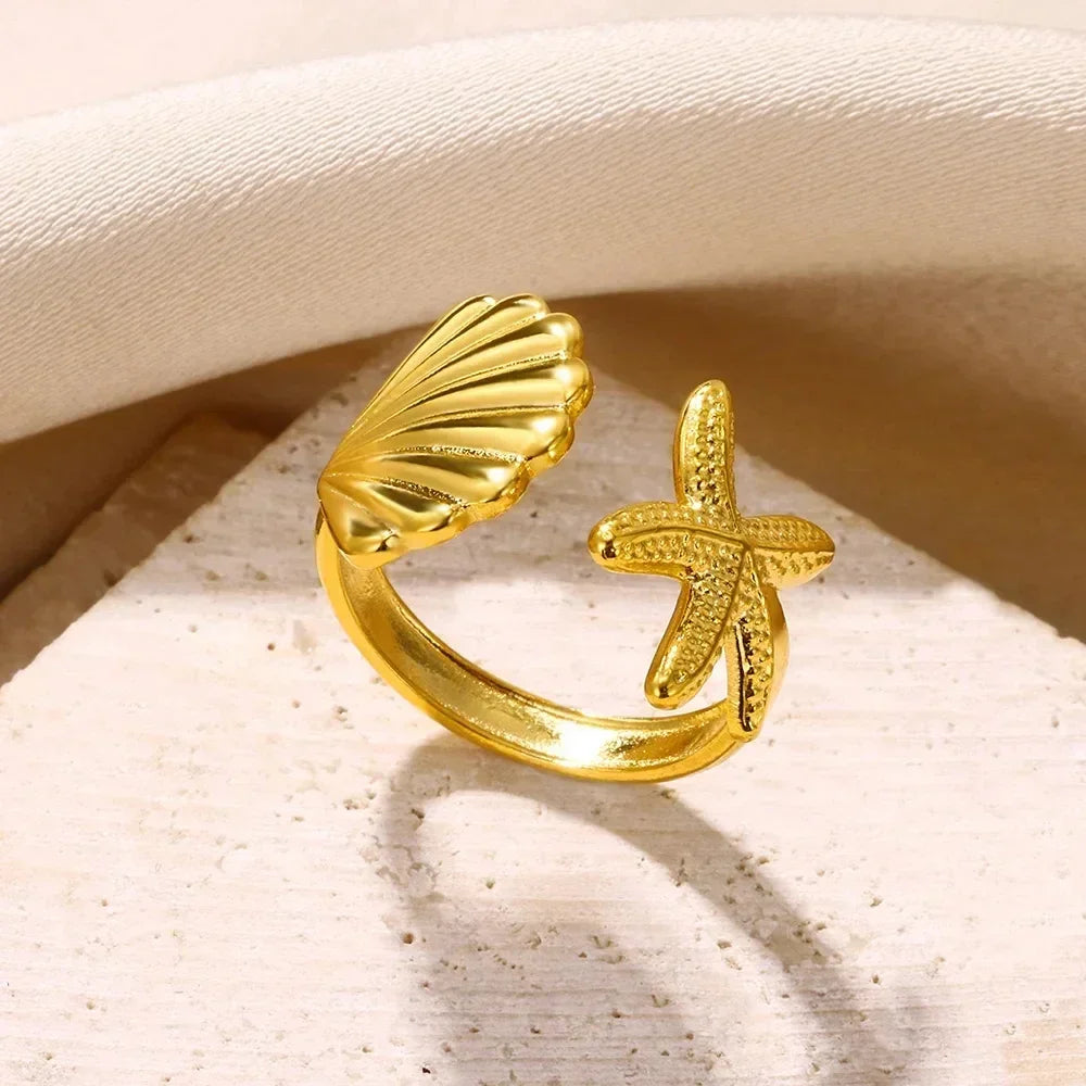 Edelstahl Herzring für Frauen Shop Nory