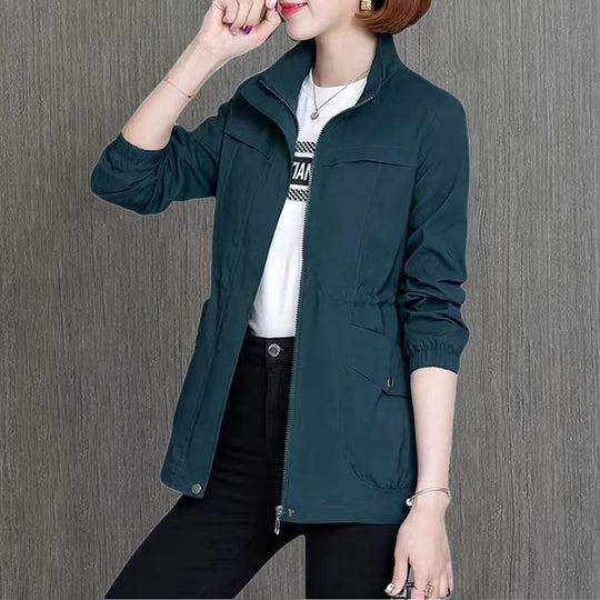 Damen Übergangsjacke mit Stehkragen