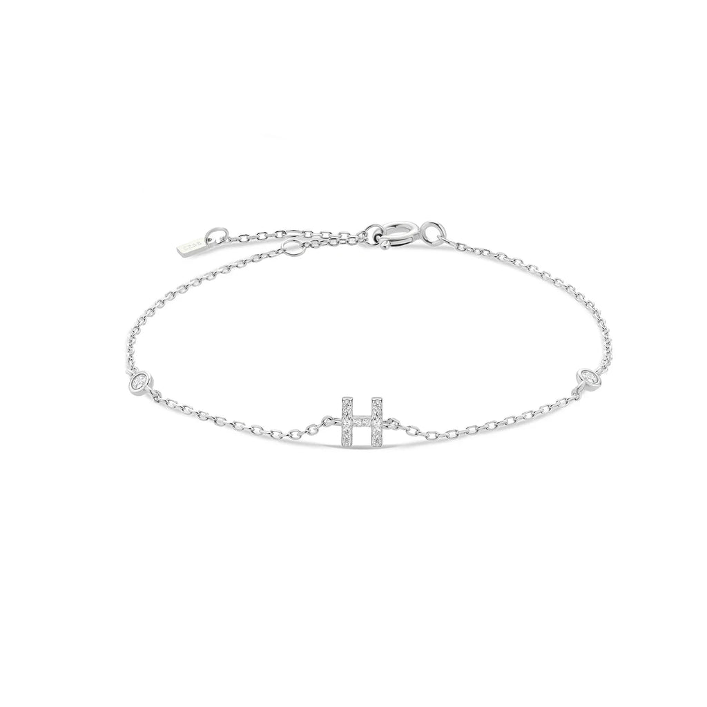 Buchstabenarmband - 925 Sterlingsilber | Shop Nory