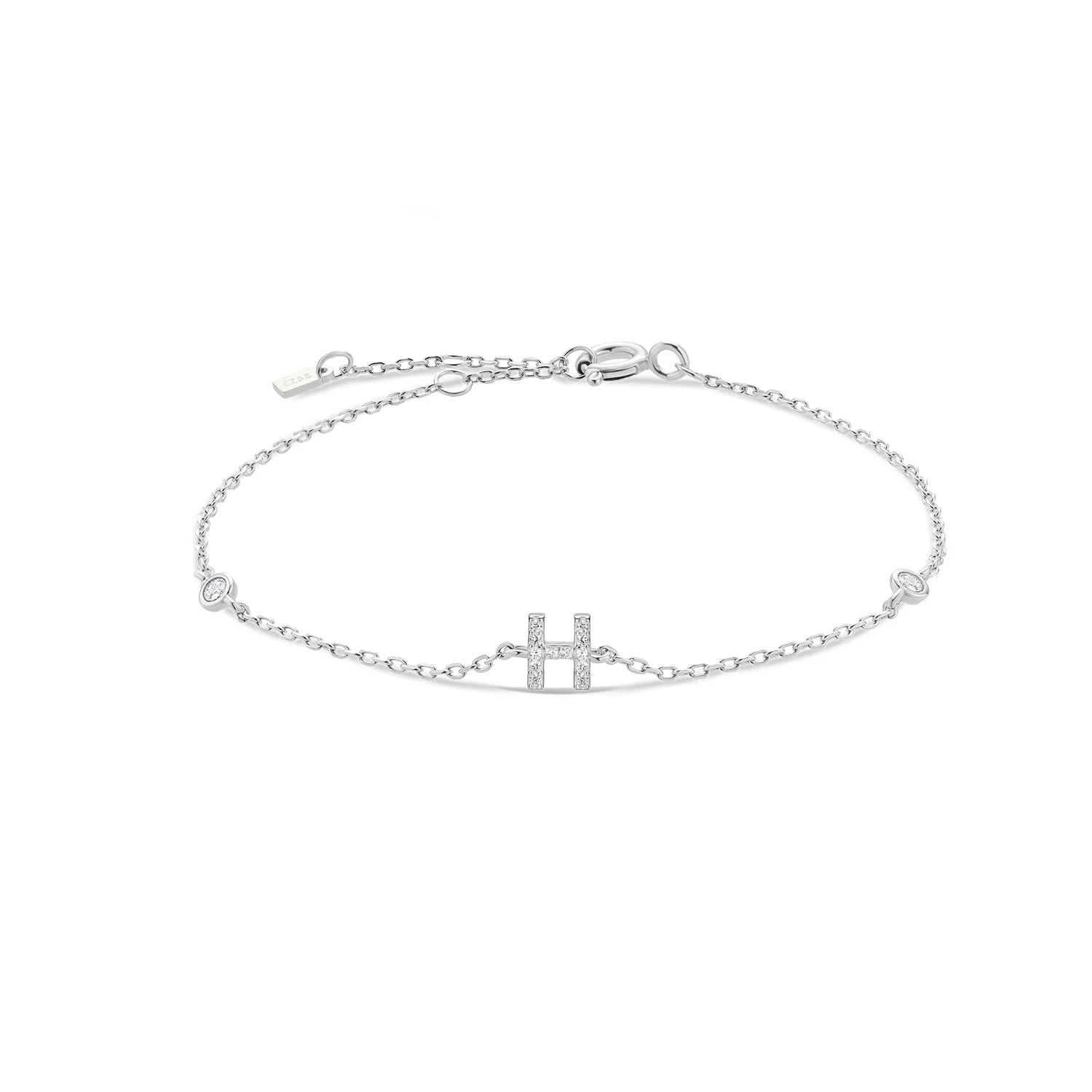 Buchstabenarmband - 925 Sterlingsilber | Shop Nory
