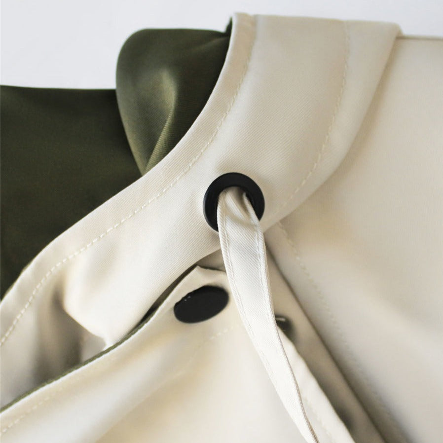 Oversized Wasserdichte Regenjacke für Damen