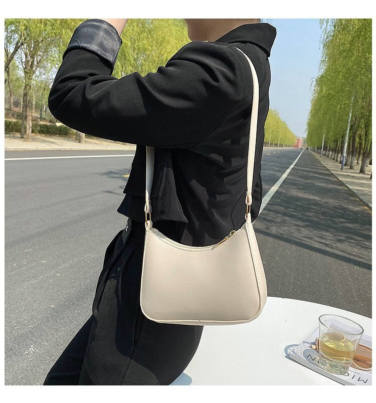 Luxuriöse Retro-Tasche Exklusive Lederhandtasche mit Zeitlosem Charme
