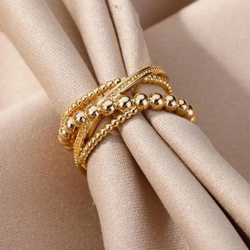 Edelstahl Herzring für Frauen Shop Nory