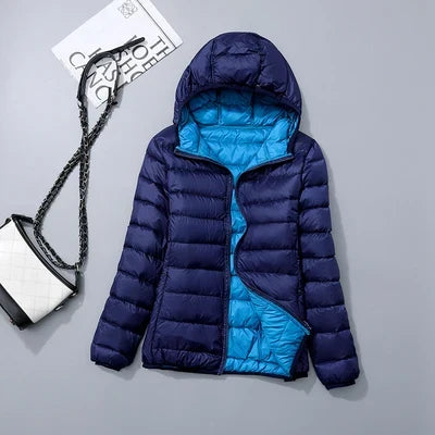 Kapuzen Daunenjacke Spezielle Winter