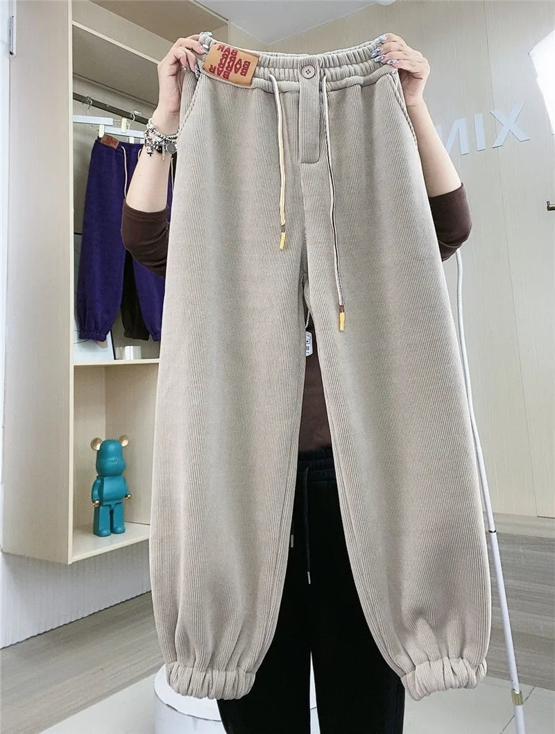 Winter Jogginghose - Warme Plüschfutter & Lässiges Design