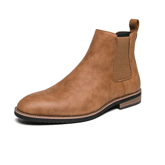 Leder Chelsea Stiefel