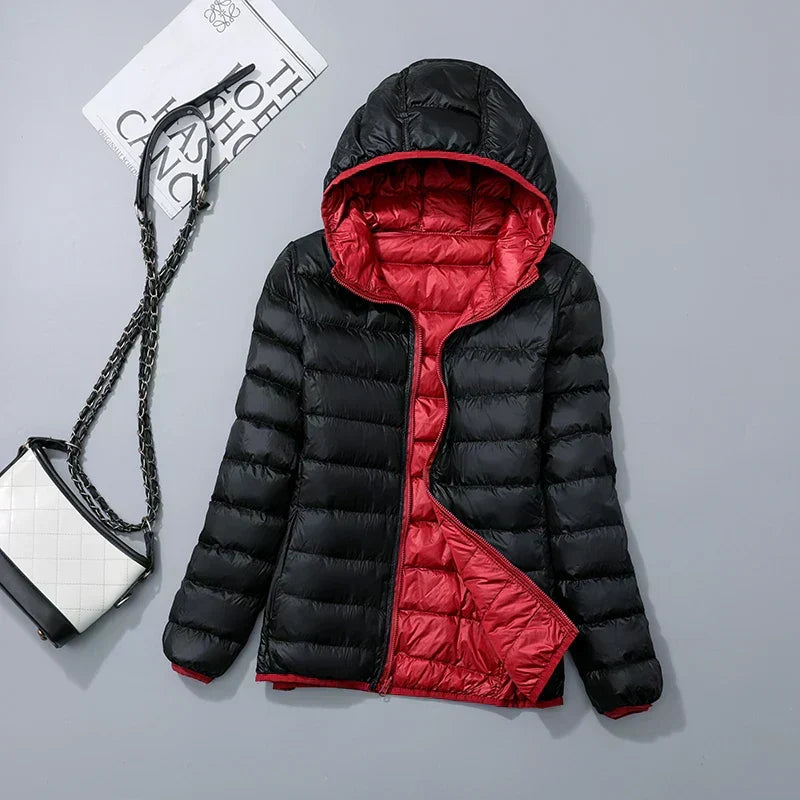 Kapuzen Daunenjacke Spezielle Winter