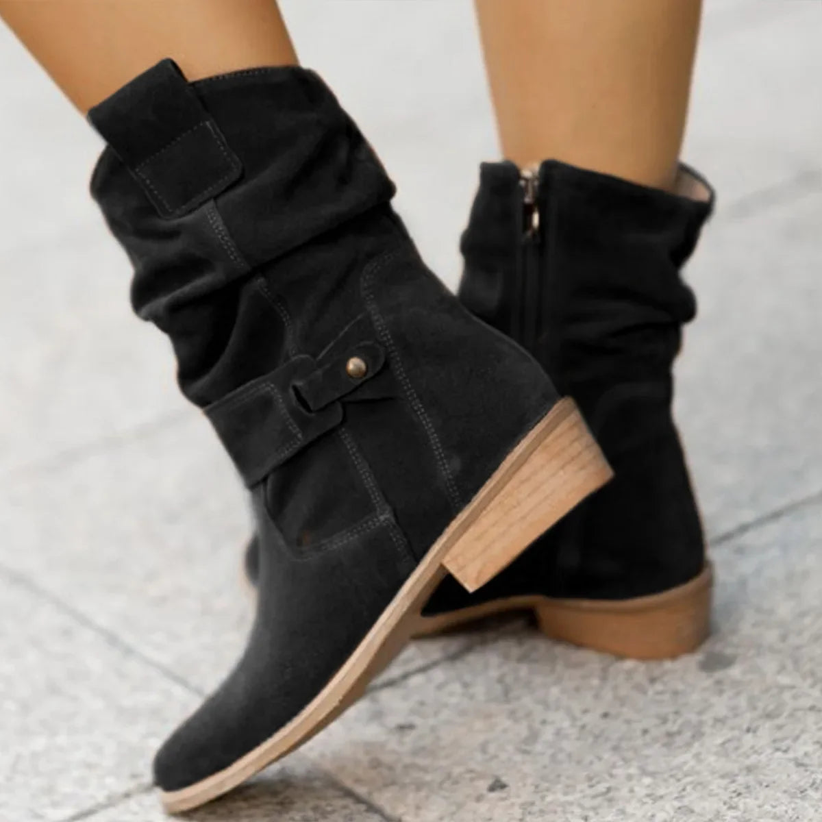 Wildleder Stiefeletten