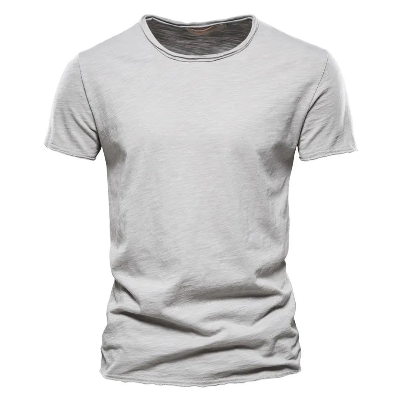 Lässiges Baumwoll-T-Shirt