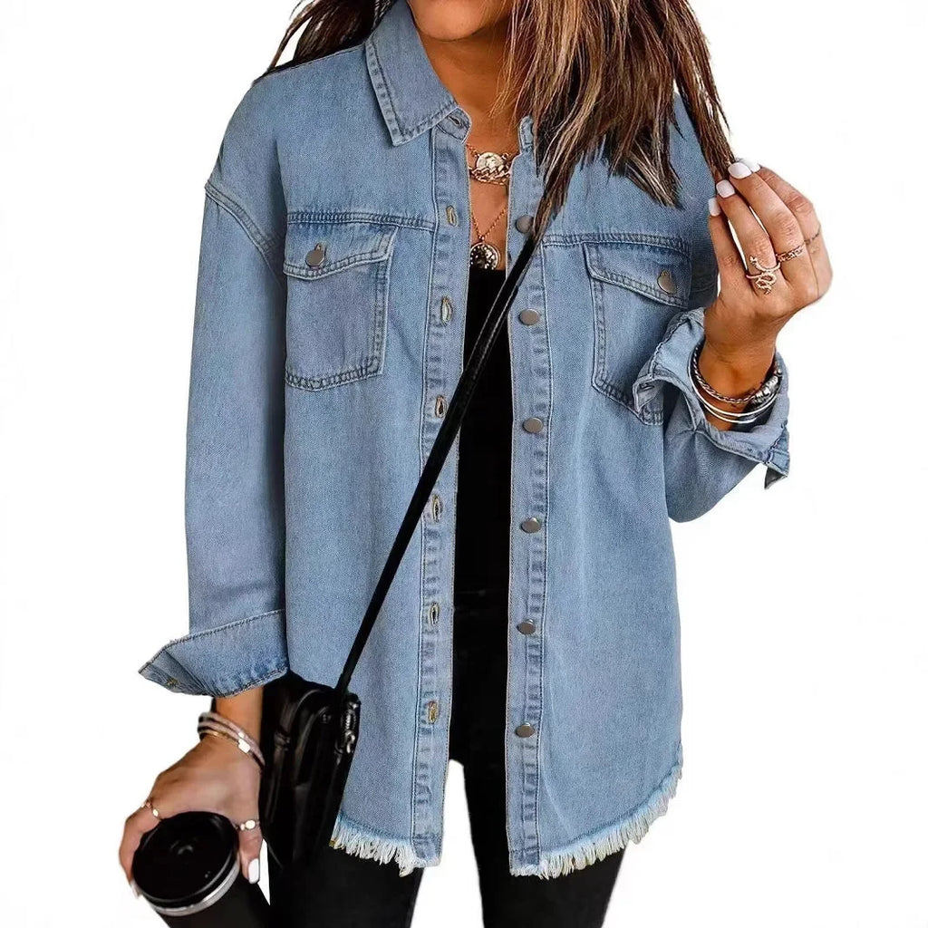 Denim Hemdjacke