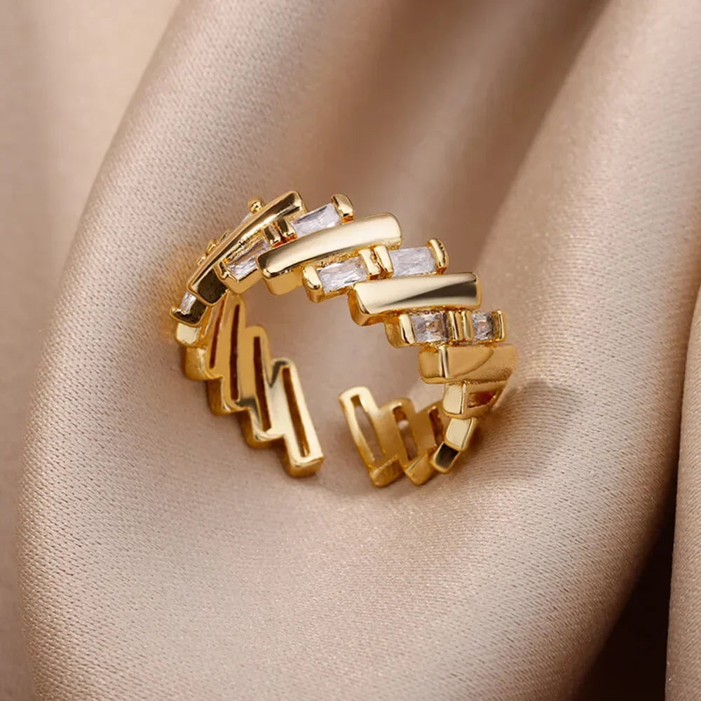Edelstahl Herzring für Frauen Shop Nory