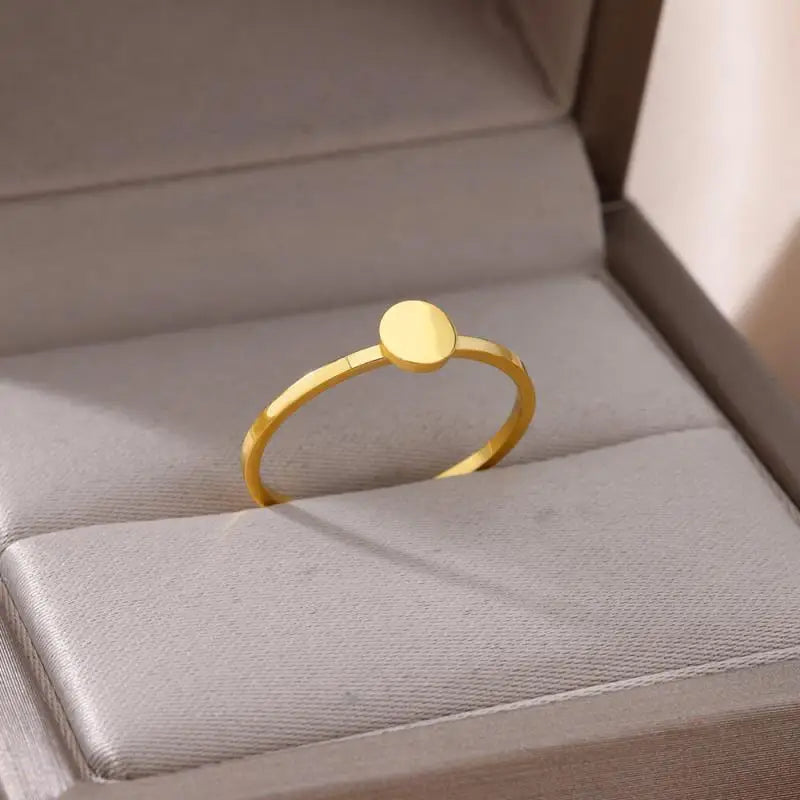 Edelstahl Herzring für Frauen Shop Nory