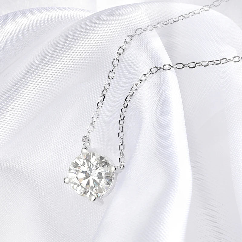 Ivictress Moissanite Halskette - Erschwinglicher Luxus & Unvergleichliche Brillanz | Shop Nory