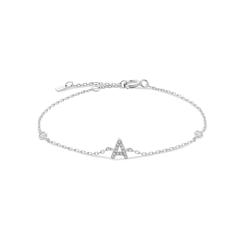 Buchstabenarmband - 925 Sterlingsilber | Shop Nory