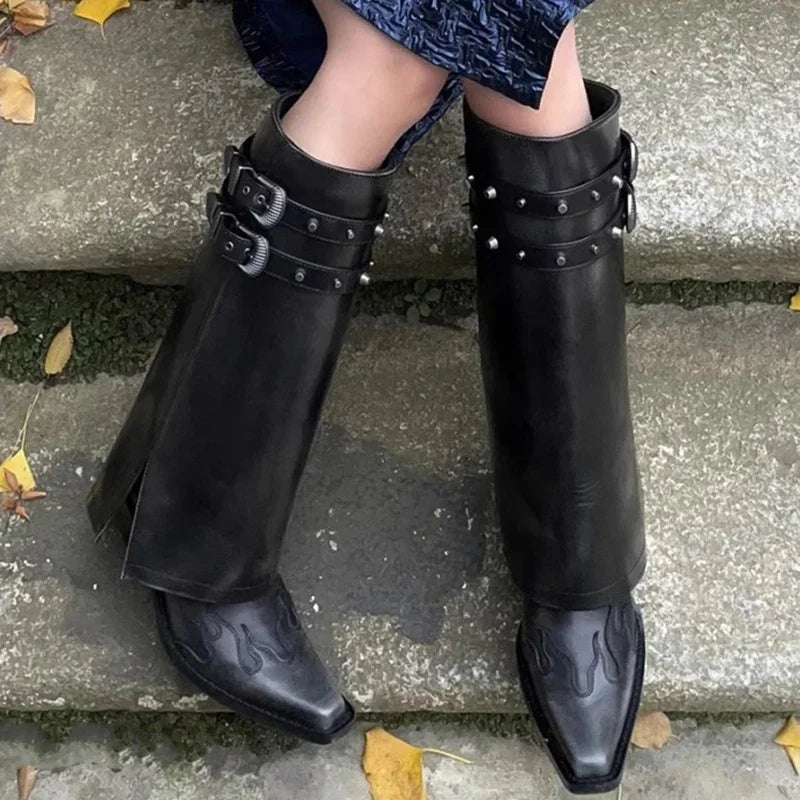 Lange Stiefel