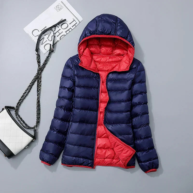 Kapuzen Daunenjacke Spezielle Winter