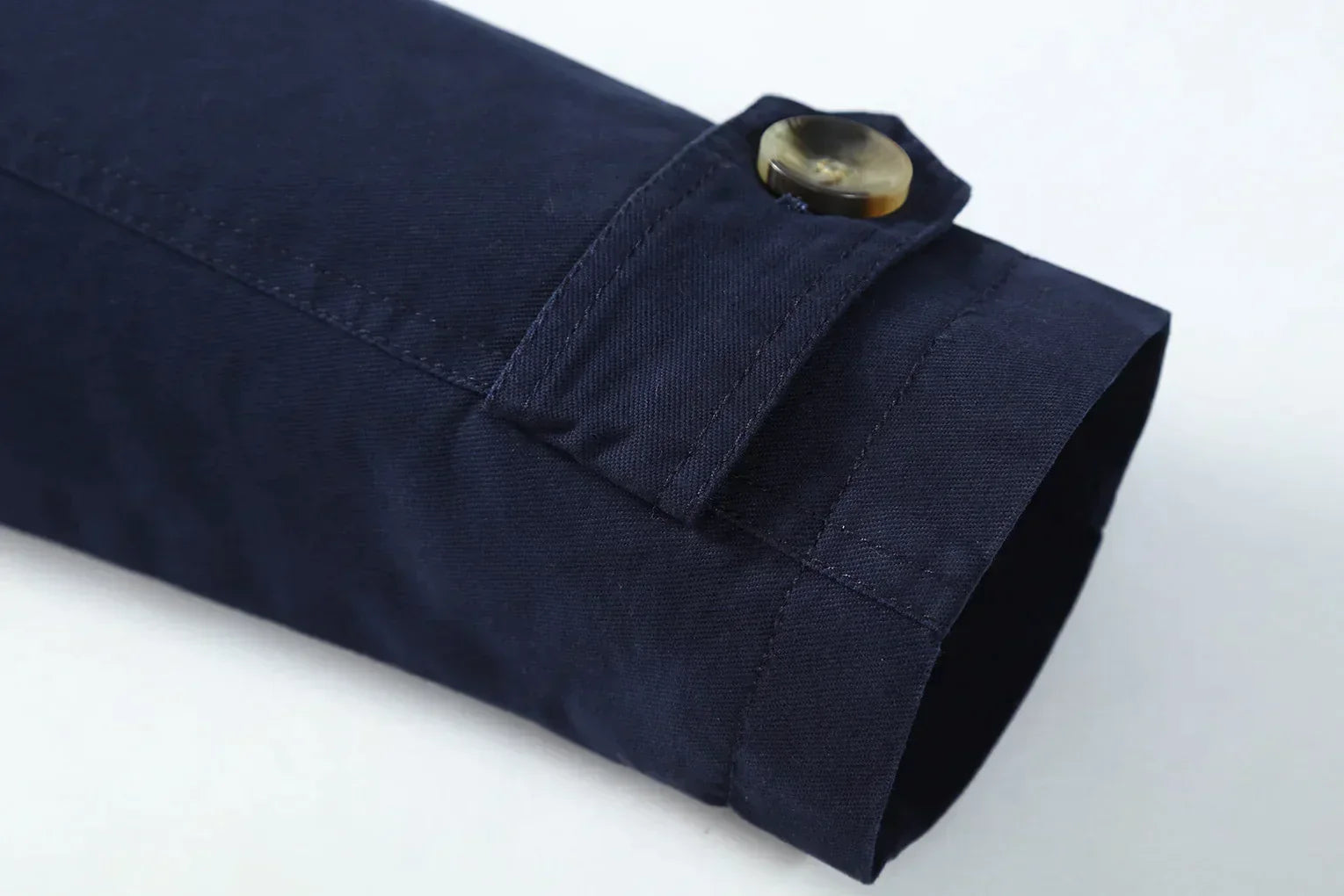 Stylischer langer Herbst-Trenchcoat für Herren