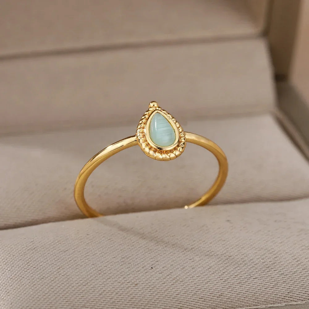Edelstahl Herzring für Frauen Shop Nory
