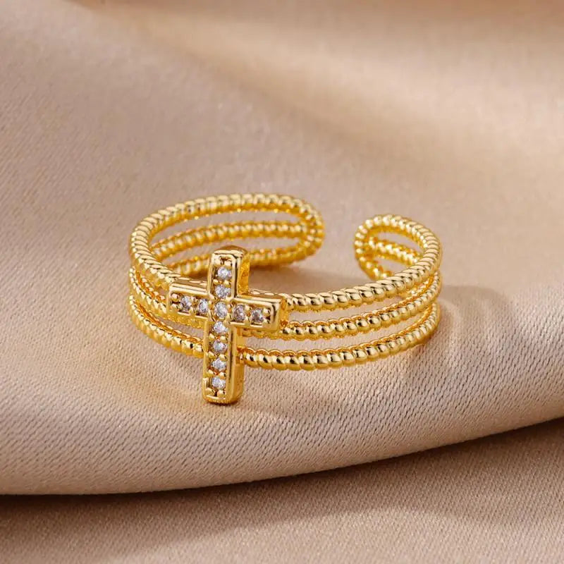 Edelstahl Herzring für Frauen Shop Nory
