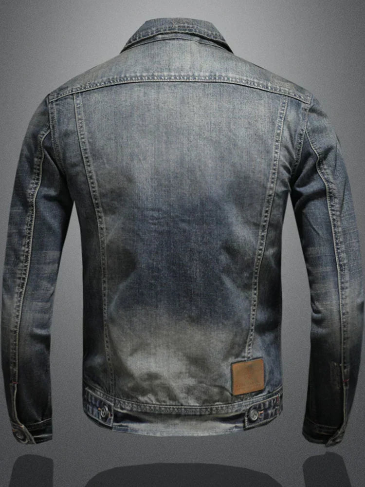 Midnight Fade Klassische Denimjacke