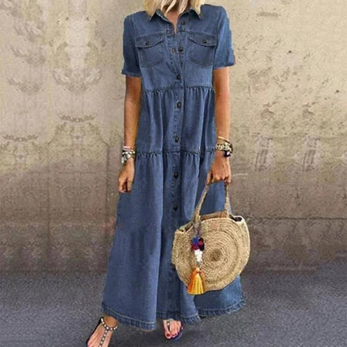 Stilvolles Denim Kleid