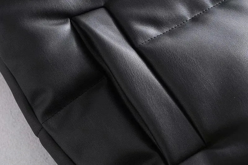 Leder Weste Kurz & Stylisch