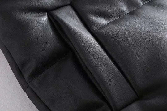 Leder Weste Kurz & Stylisch