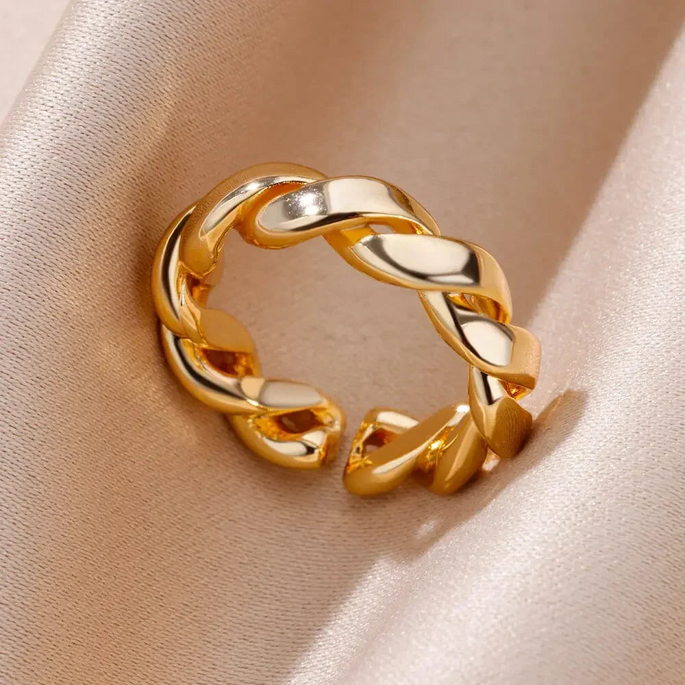 Edelstahl Herzring für Frauen Shop Nory