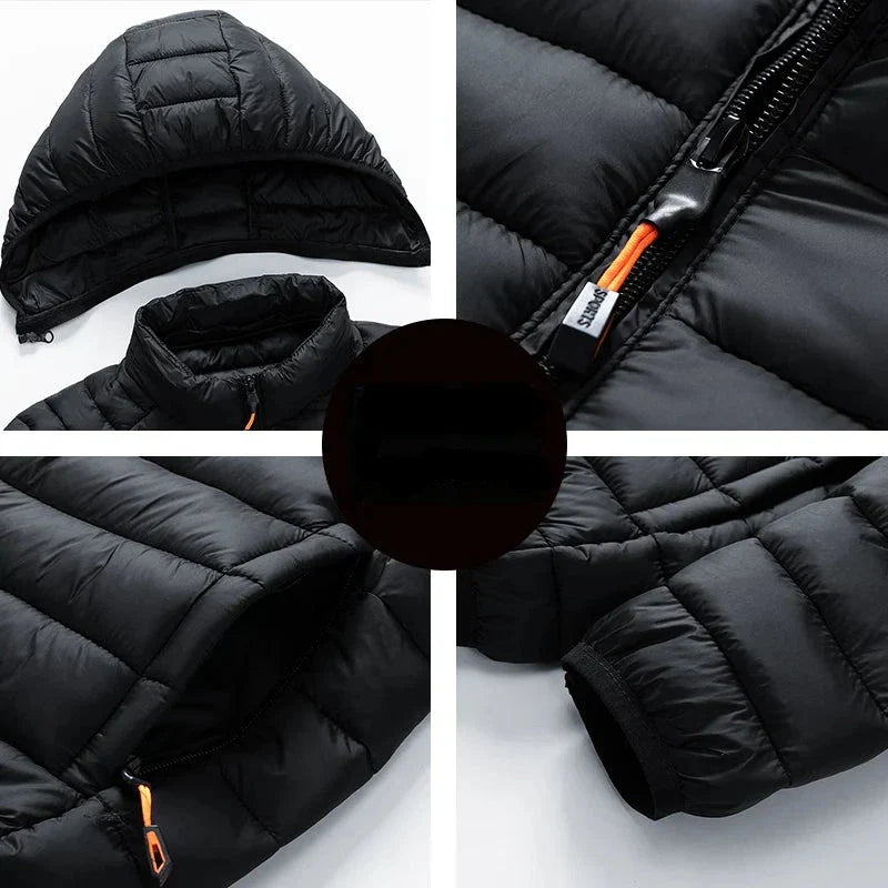 Warme Herbstjacke