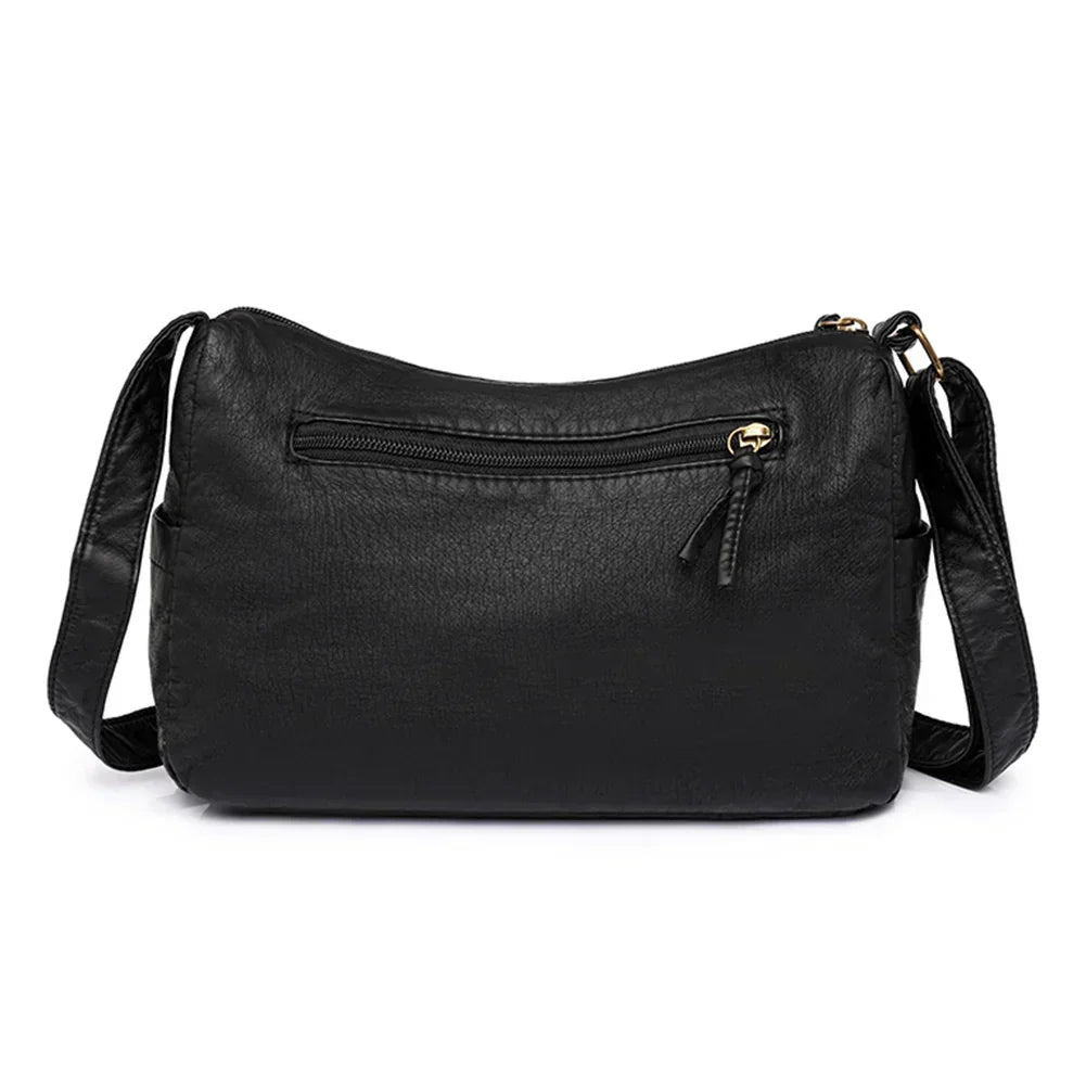 Jahrgang Luxe Schultertasche mit Mehreren Taschen