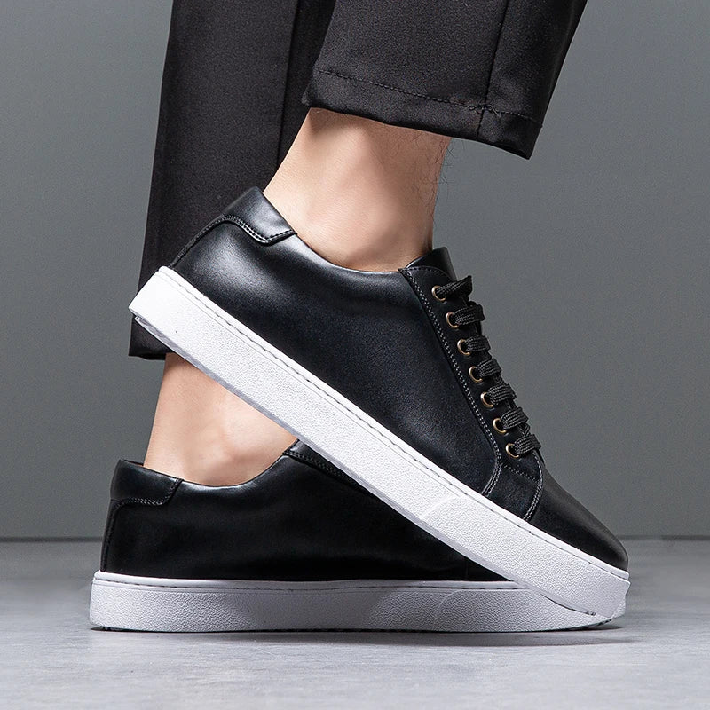Leren Herren Sneaker