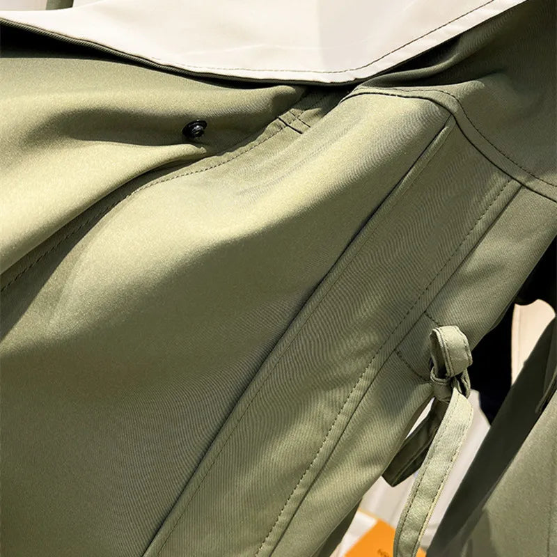 Oversized Wasserdichte Regenjacke für Damen