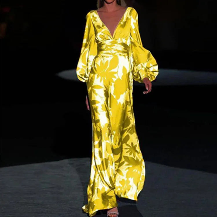 V-Ausschnitt Sommerkleid für Frauen Moira