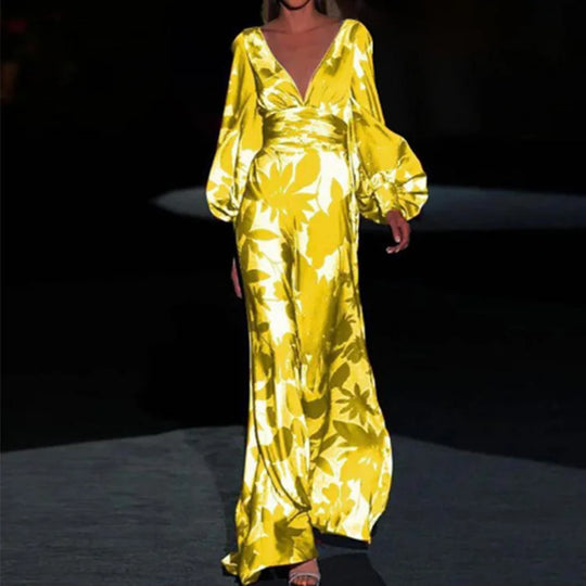 V-Ausschnitt Sommerkleid für Frauen Moira