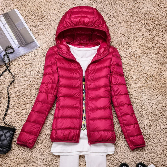 Ultraleichte Daunenjacke