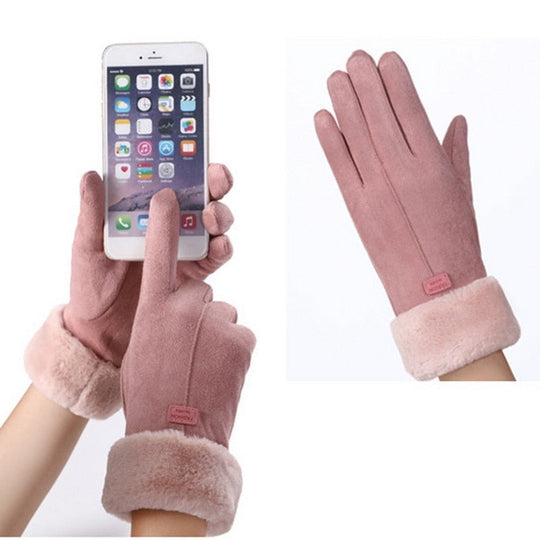 ShopNory - Schicke und Stilvolle Winter Furry Handschuhe für Frauen