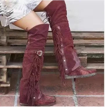 Damenstiefel kniehoch