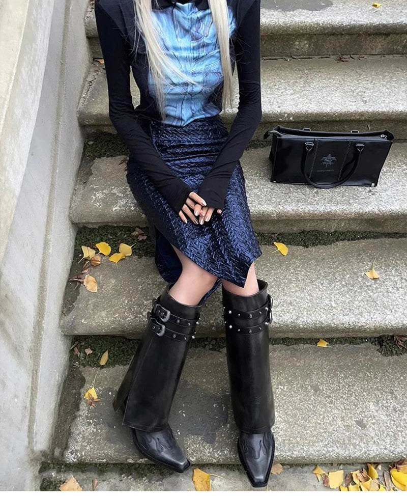 Lange Stiefel