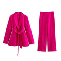 Stilvolle Blazer Set Für Damen - Blazer+Hose