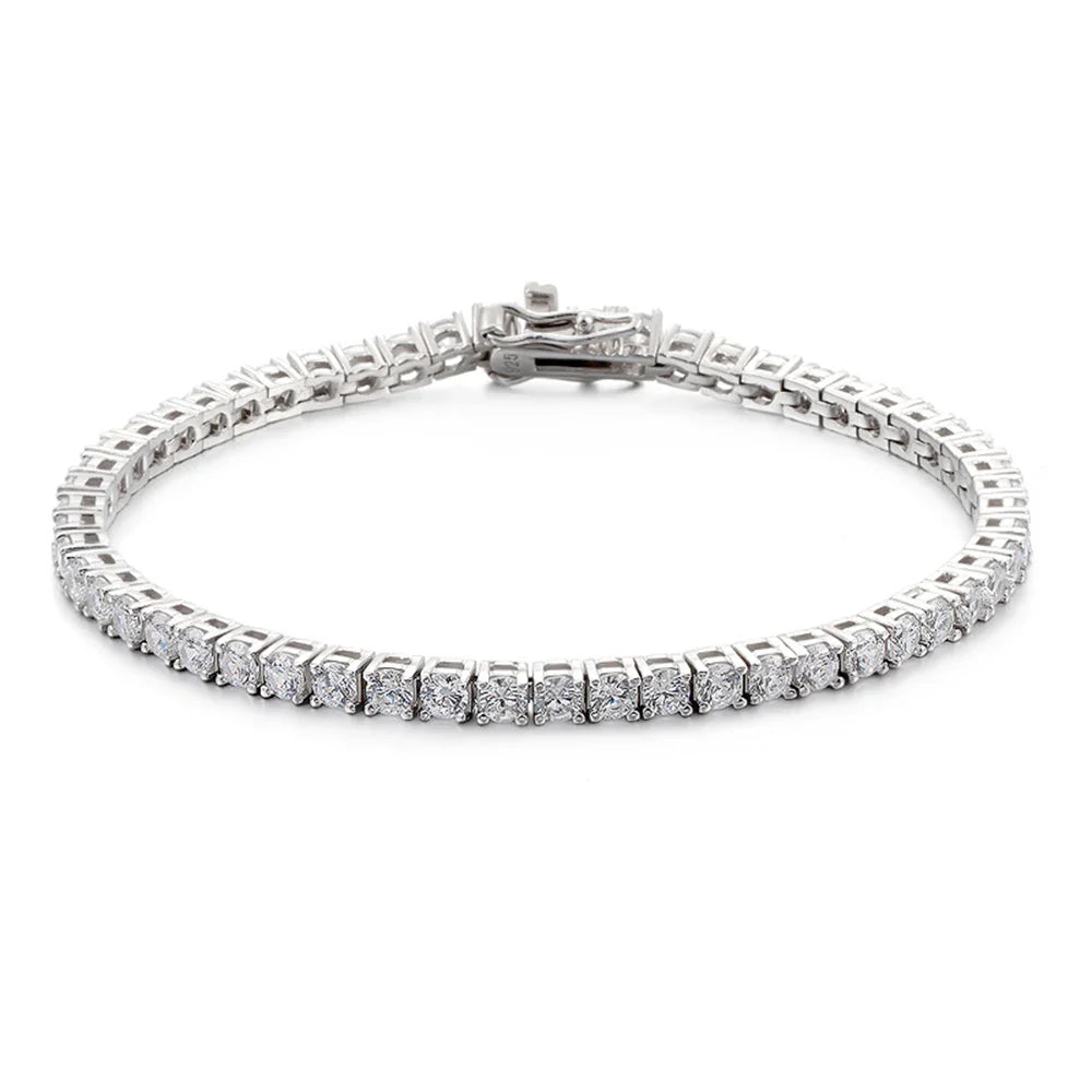 Serenity Moissanit Tennisarmband - Bezahlbarer Luxus & Brillanz | Shop Nory