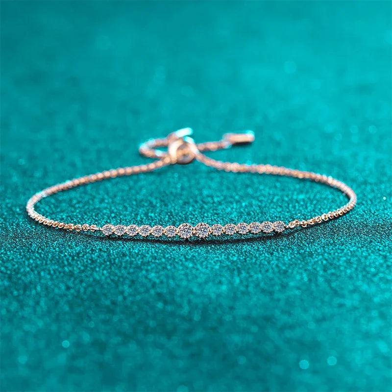 Ivictress Moissanit Elegance Armband - Luxus Glanz für Frauen | Shop Nory