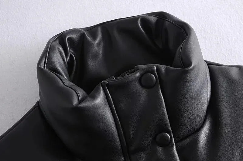Leder Weste Kurz & Stylisch