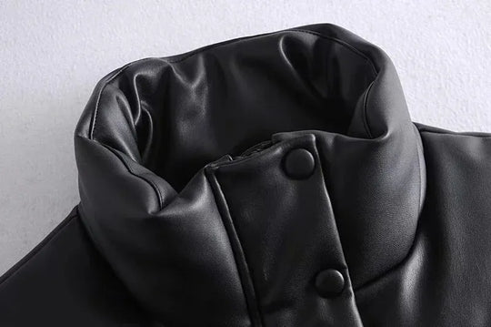 Leder Weste Kurz & Stylisch