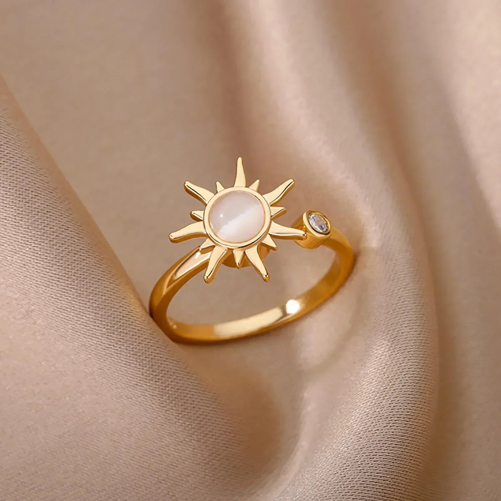 Edelstahl Herzring für Frauen Shop Nory