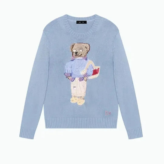 Bärenstrickpullover