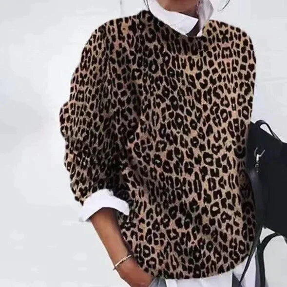 Eleganter Pullover mit Druck