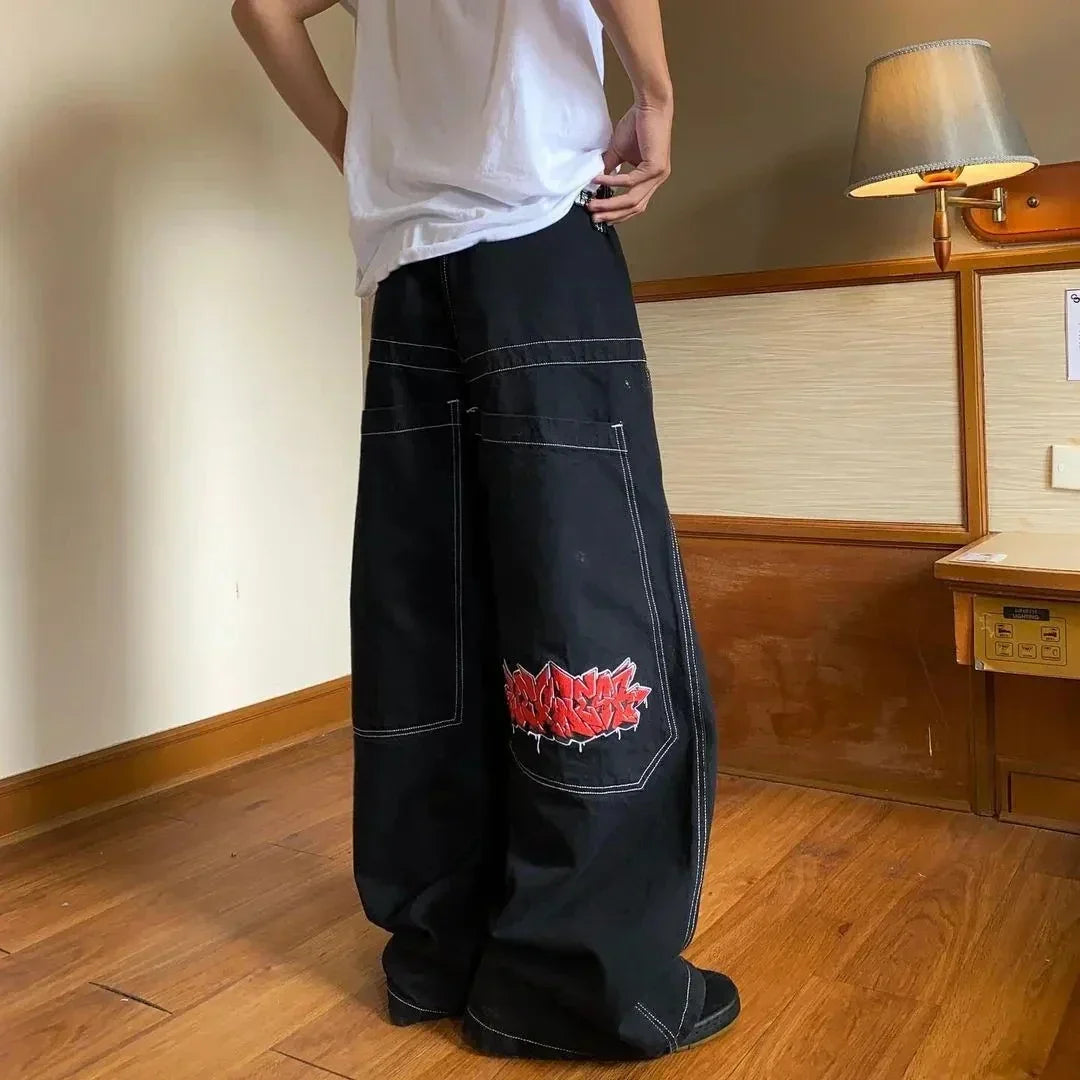 Denim Baggy Jeans mit Weiter Passform & Lässigem Stil